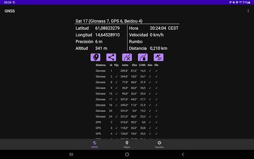 Visor de GNSS screenshot 9