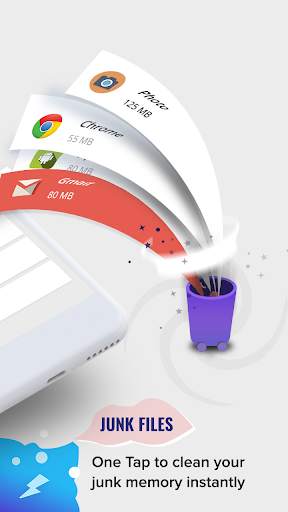Mr Cleaner- Clean space, memory, RAM, Cache, Junk screenshot 2