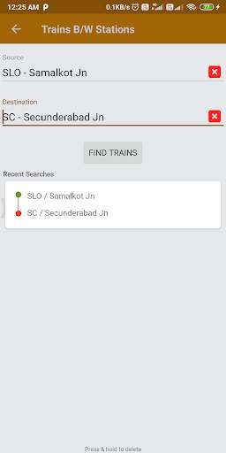 Indian Railway Info screenshot 13