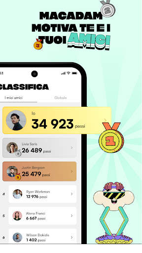 Macadam - Cammina e Guadagna screenshot 4