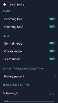 Flash on Call & SMS screenshot 2