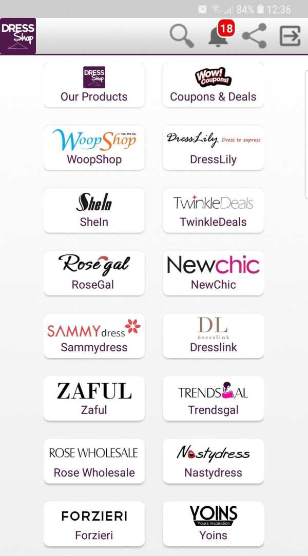 Dress Shop screenshot 1
