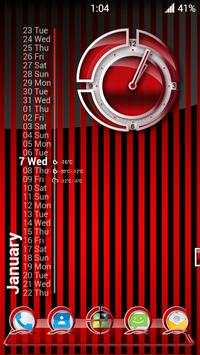 Next Launcher Theme RedLi screenshot 5
