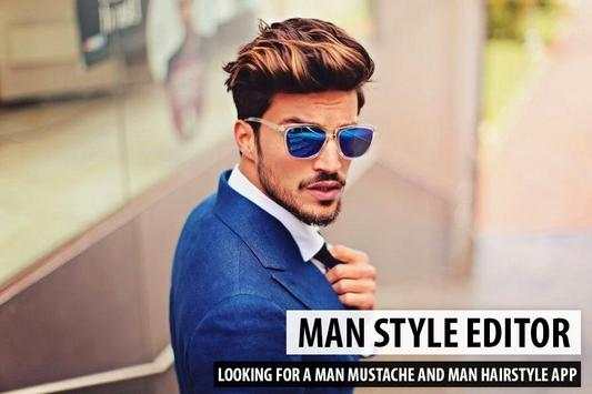 Man Photo Editor : Beard,Mustache,Hair,Goggles,Cap screenshot 2