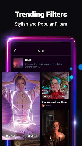 Vibe: Music Video Maker, Effect, No Skill Need screenshot 3