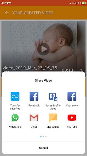 Birthday video maker Telugu - With photo and song screenshot 8