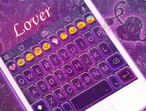 Lover Emoji Keyboard Theme स्क्रीनशॉट 5