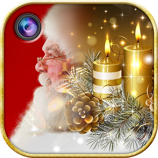 ikon Natal Menggabungkan Foto