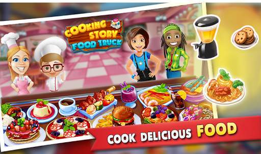 Cooking Story : Food Truck Game screenshot 1