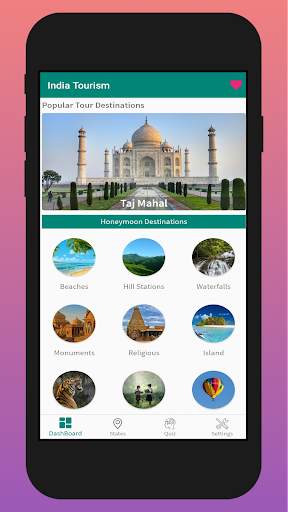 India Tourism : Indian Tourist Places Travel Guide screenshot 2