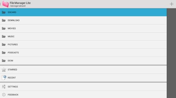 File Manager Lite screenshot 6