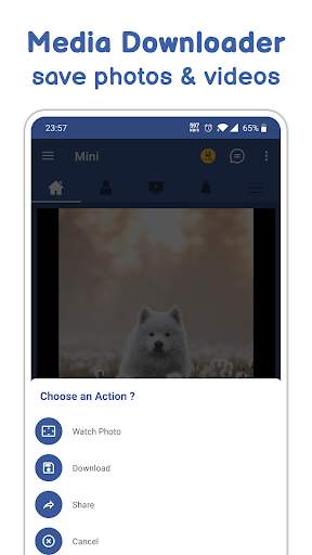 Mini for Facebook - Mini Social screenshot 7