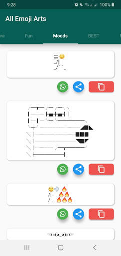All Emoji Arts 😍 - Emoji Art copy and paste 😜 screenshot 3