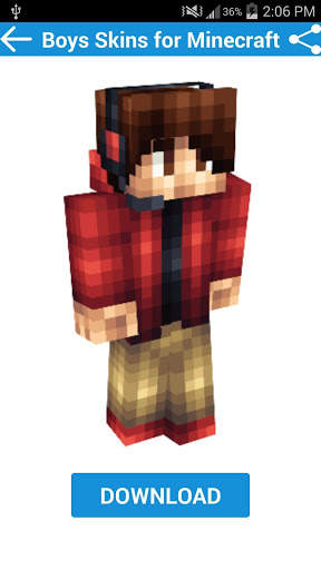 Boys Skins for Minecraft screenshot 6