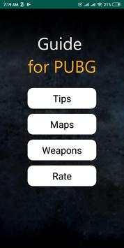 Guide For PUBG स्क्रीनशॉट 1