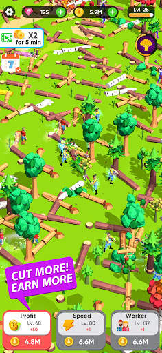 Idle Lumber Mill screenshot 5