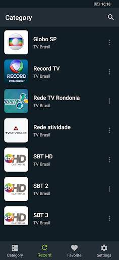 Brasil TV - Programação de tv no Celular screenshot 3