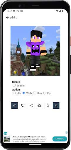 P3DRU Skins for Minecraft screenshot 4