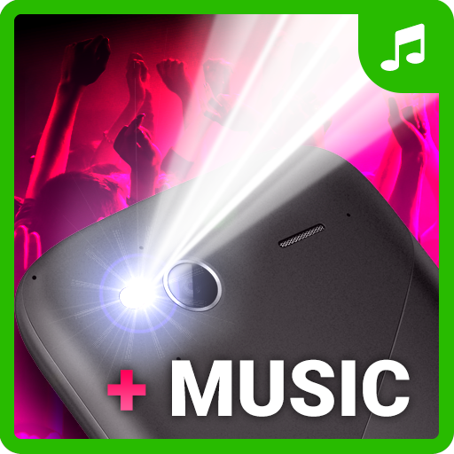 Music Strobe Light app - Led torch flashlight free icon