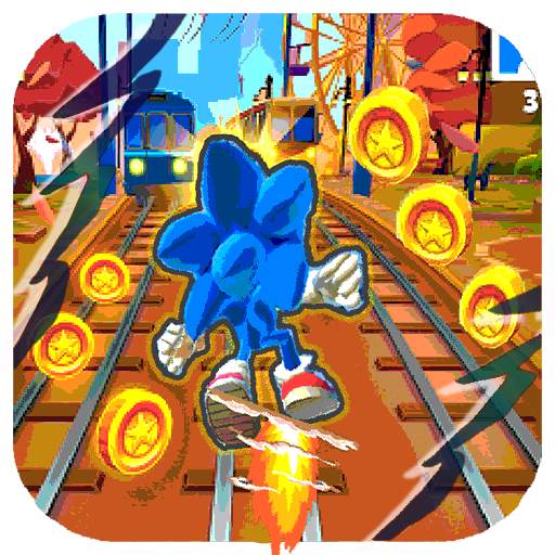 Blue Hedgehog Dash - Hero Runner 4.0