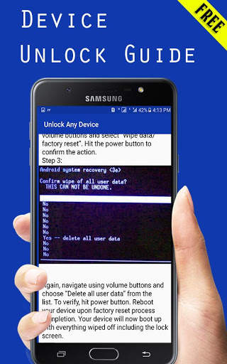 Unlock any Device Guide Free: screenshot 3