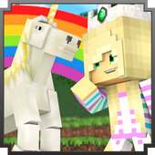 Unicorn craft. Touch the legend logo