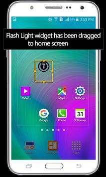 Flashlight widget screenshot 5