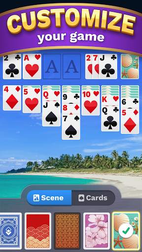 Solitaire Cube: Single Player (Classic Klondike) screenshot 4