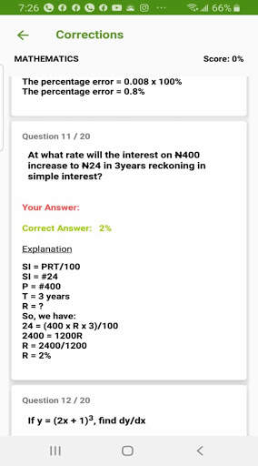 UTME 2021 FaceYourBook (Past Questions App) screenshot 7