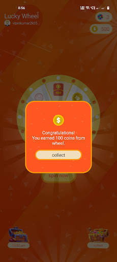 Lucky Wheel Earn Money स्क्रीनशॉट 1