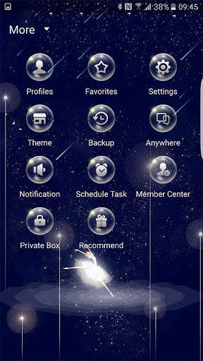 White Dream skin (Next SMS) screenshot 3