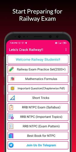 RailwayExam:RRB NTPC and RRB GROUP-D EXAM 2021,SSC screenshot 2