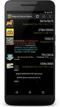 Majkraft Server Status screenshot 2