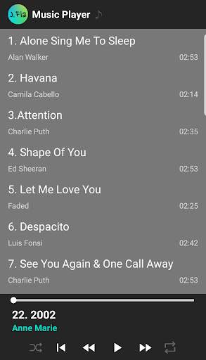 JFla Music Player 2020 - offline 2 تصوير الشاشة