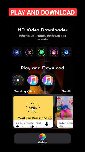 HD Video Downloader app-All Video Downloader 2021 screenshot 1