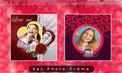 Love photo frame - Romantic photo frames screenshot 1