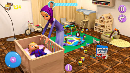 Real Mother Baby Games 3D: Virtual Family Sim 2019 screenshot 2