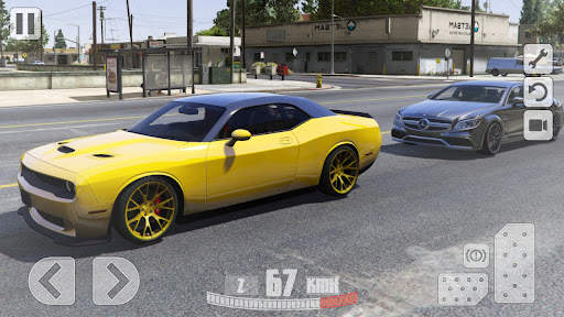 Simulator Dodge Demon Parking screenshot 2