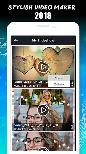 Stylish Video Maker 2018 screenshot 5