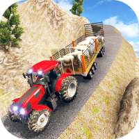 Offroad Tractor Trolley Transport Sim: 3D Truck