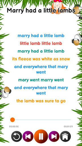 Nursery Rhymes Offline, Kids Song screenshot 5