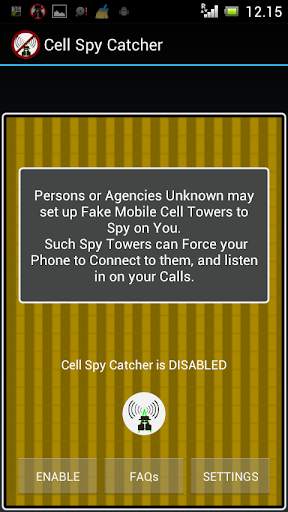 Cell Spy Catcher (Anti Spy) screenshot 1