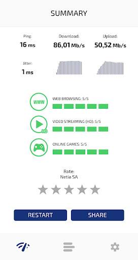Speed Check Light 5G/4G/WiFi screenshot 3