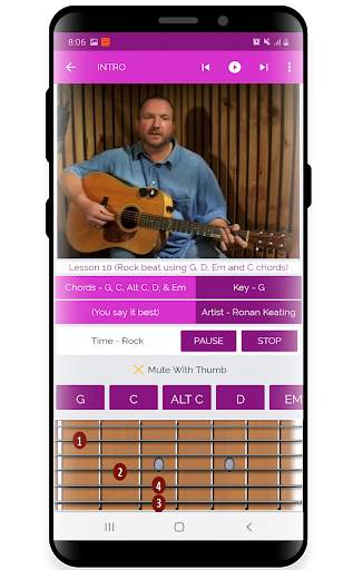 Guitar Lessons Pro Finger Style screenshot 3