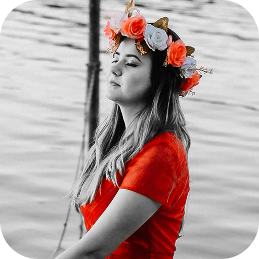 Black and White Photo Frame Editor icon