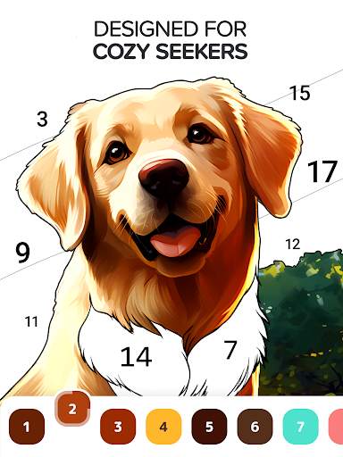Color a Day: Paint by Number screenshot 8