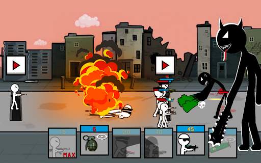 Stickman Trenches: World War 2 screenshot 7