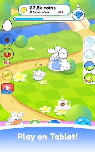 Lucky Bunny - Evolution Game screenshot 5