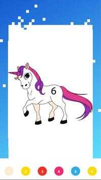 Unicorn Paint By Number - Color By Number screenshot 6