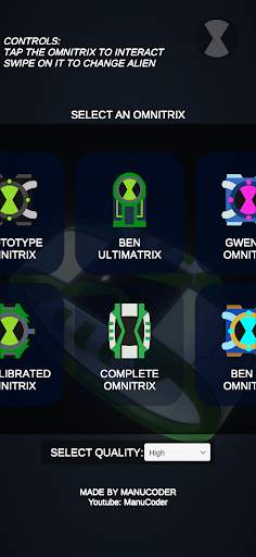 Omnitrix Simulator 3D | Over 10 aliens viewer screenshot 6